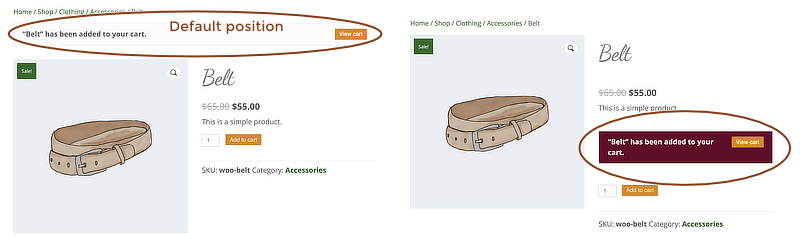 Beaver Themer 1.4 new Woo Notices module enhancements